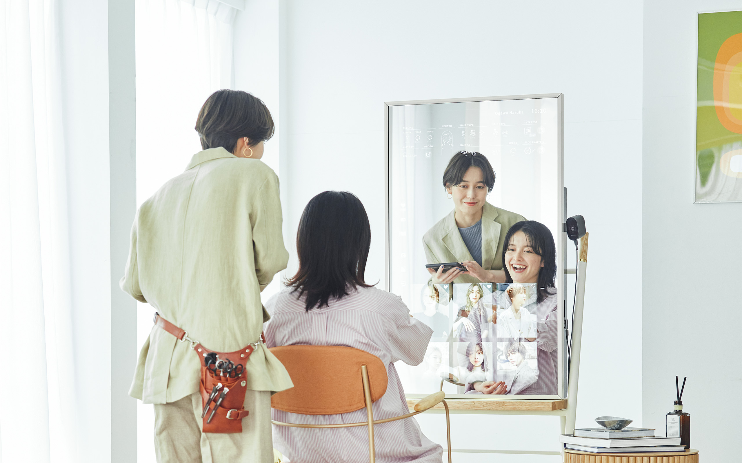 ECILA(エシラ) スマートデバイスミラー