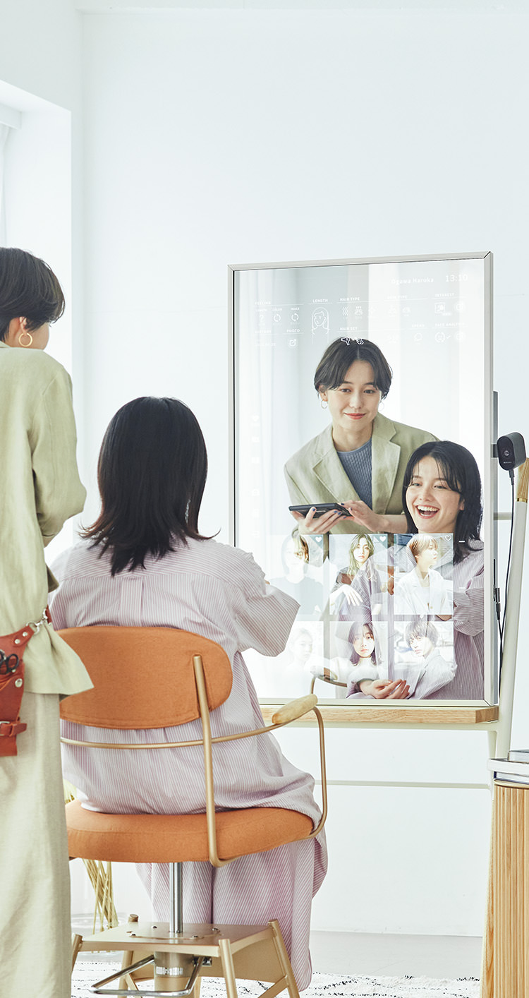 ECILA(エシラ) スマートデバイスミラー