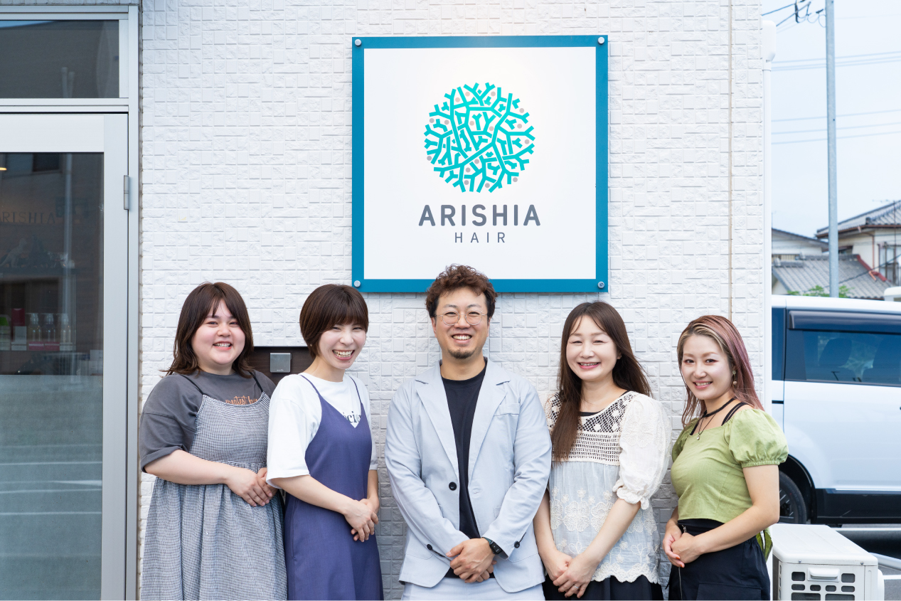 三代 剛史 さん　石塚 晶子 さん　小河内 佑子 さん　高安 瞳 さん　椎名 めぐみ さん