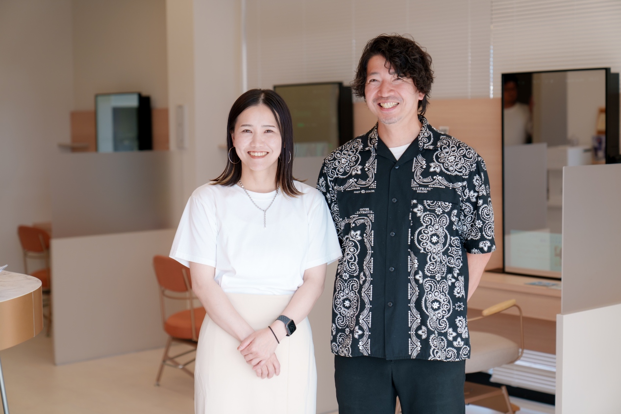 柴澤 元一 さん　小口 亜紀子 さん