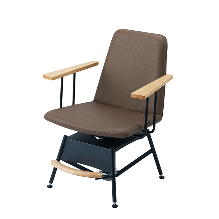 <四つ脚ベース>シート:ダークブラウン(MN2)/フレーム:ブラック(B)