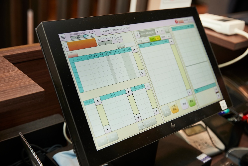 美容室　POS　ポス