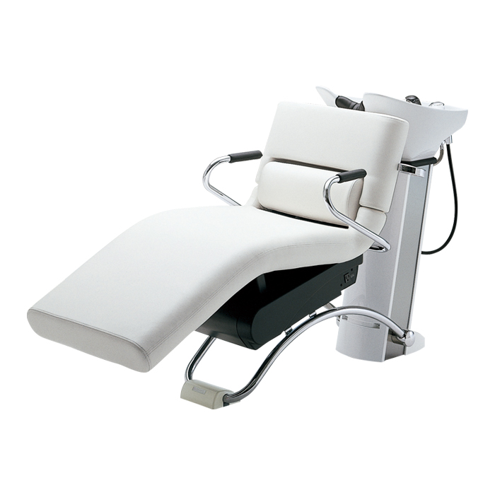 シート：ホワイト（SH8）／ボディ：ホワイト（SH8）／アームレストグリップ：合成皮革（黒）（P）