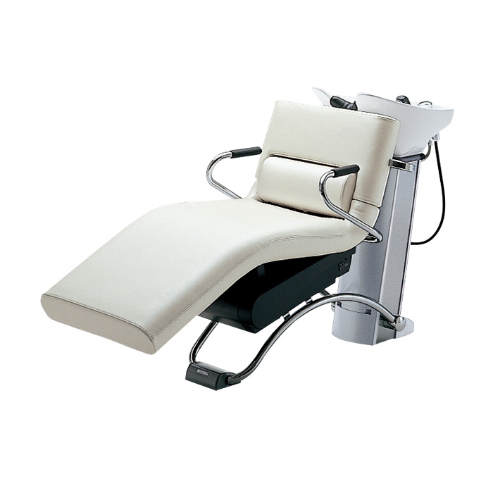 シート：パールベージュ（CN21）／ボディ：ホワイト（W）／アームレストグリップ：合成皮革（黒）（P）