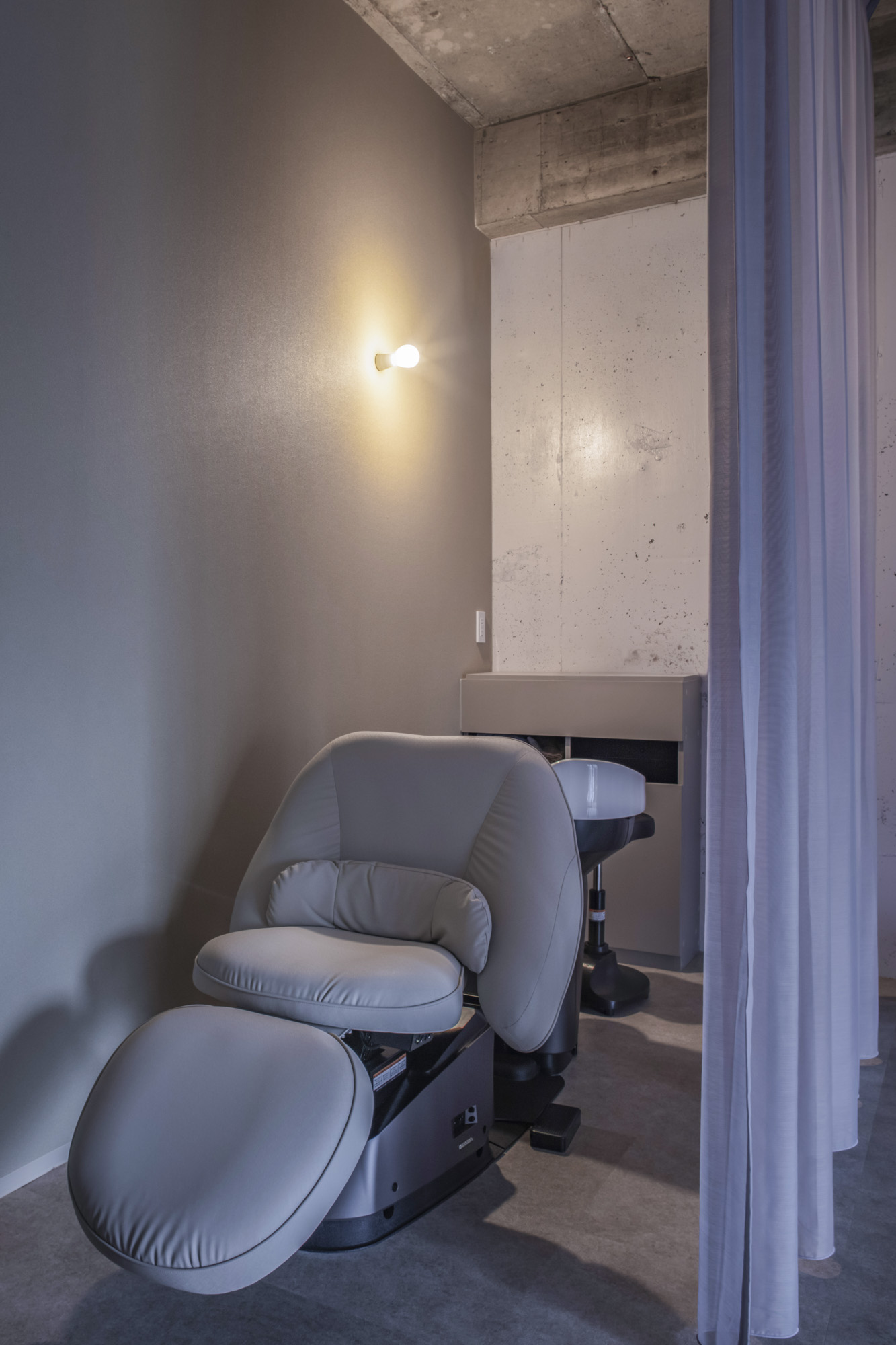 シャンプーブース