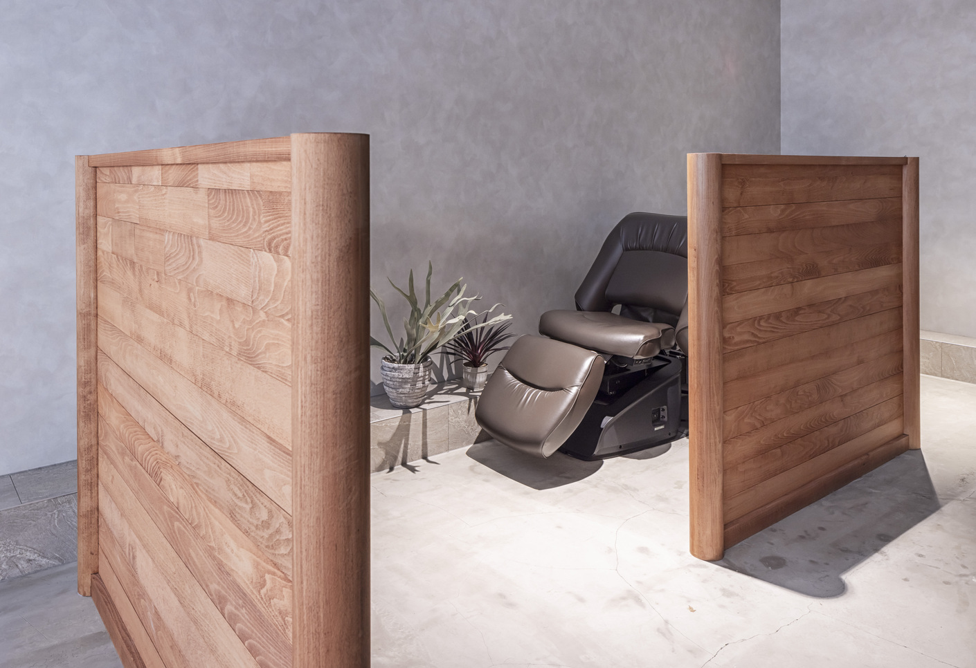 シャンプーブース