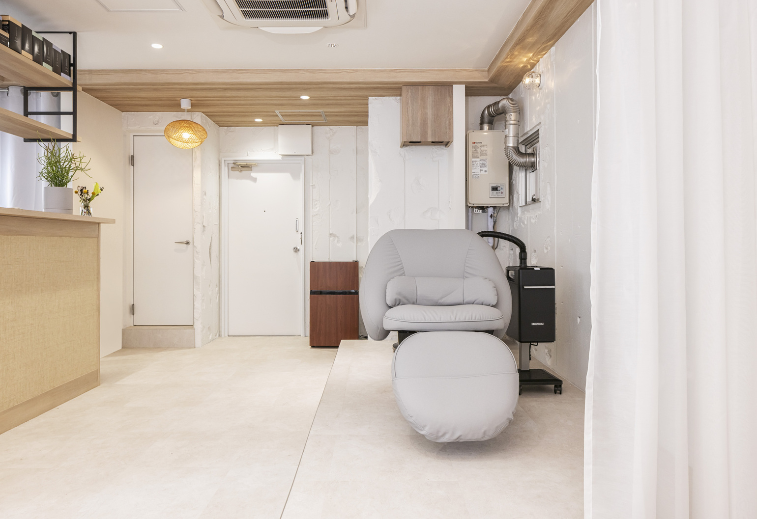 シャンプーブース