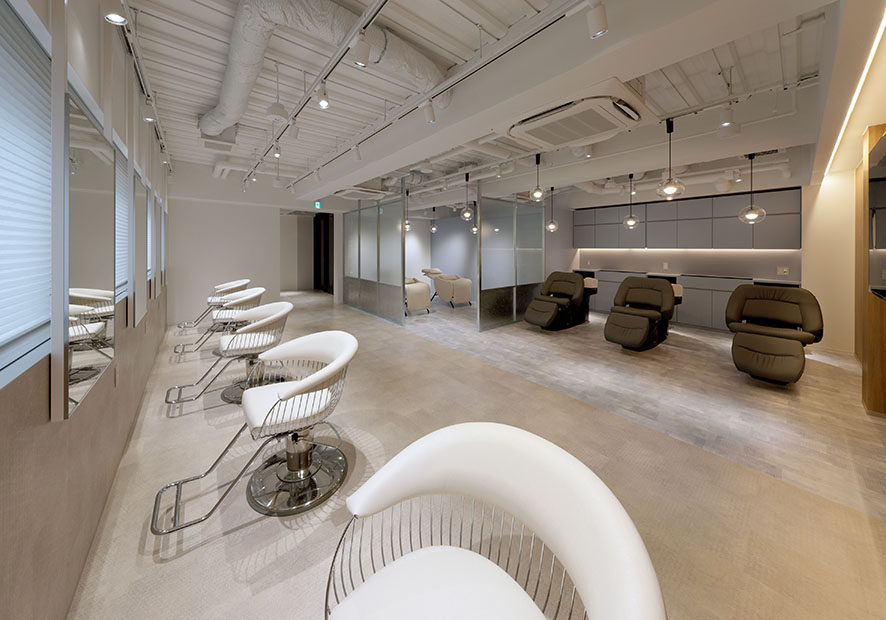 セット面〜シャンプー台