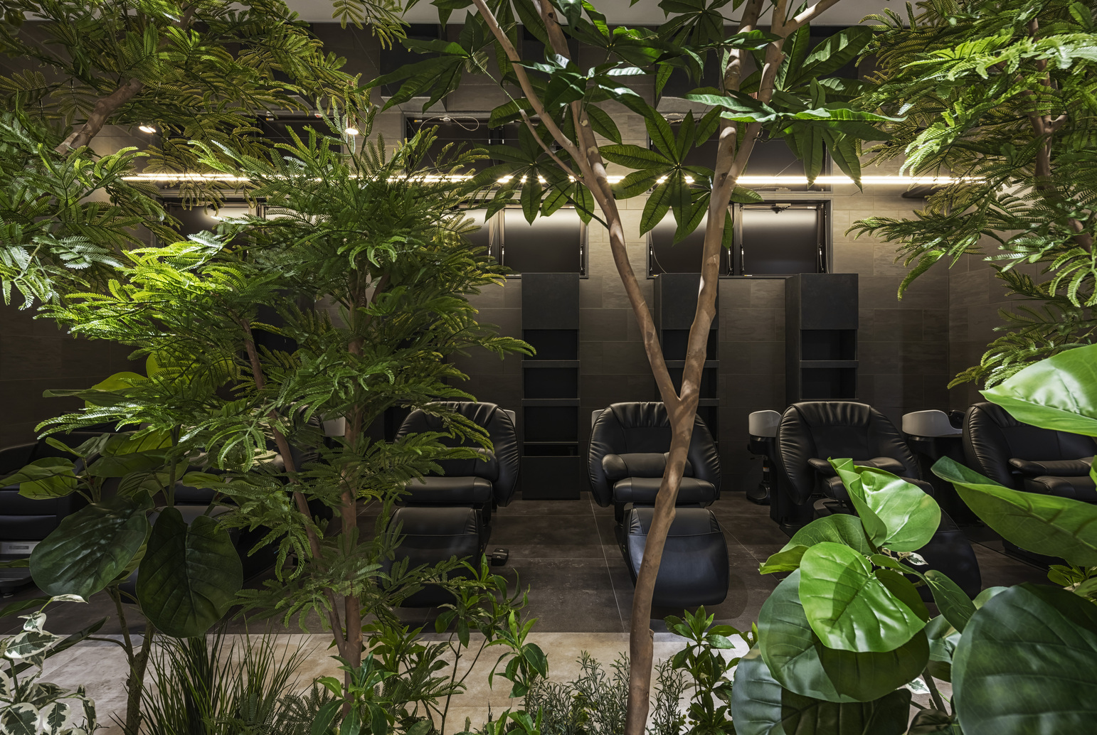 シャンプーブース