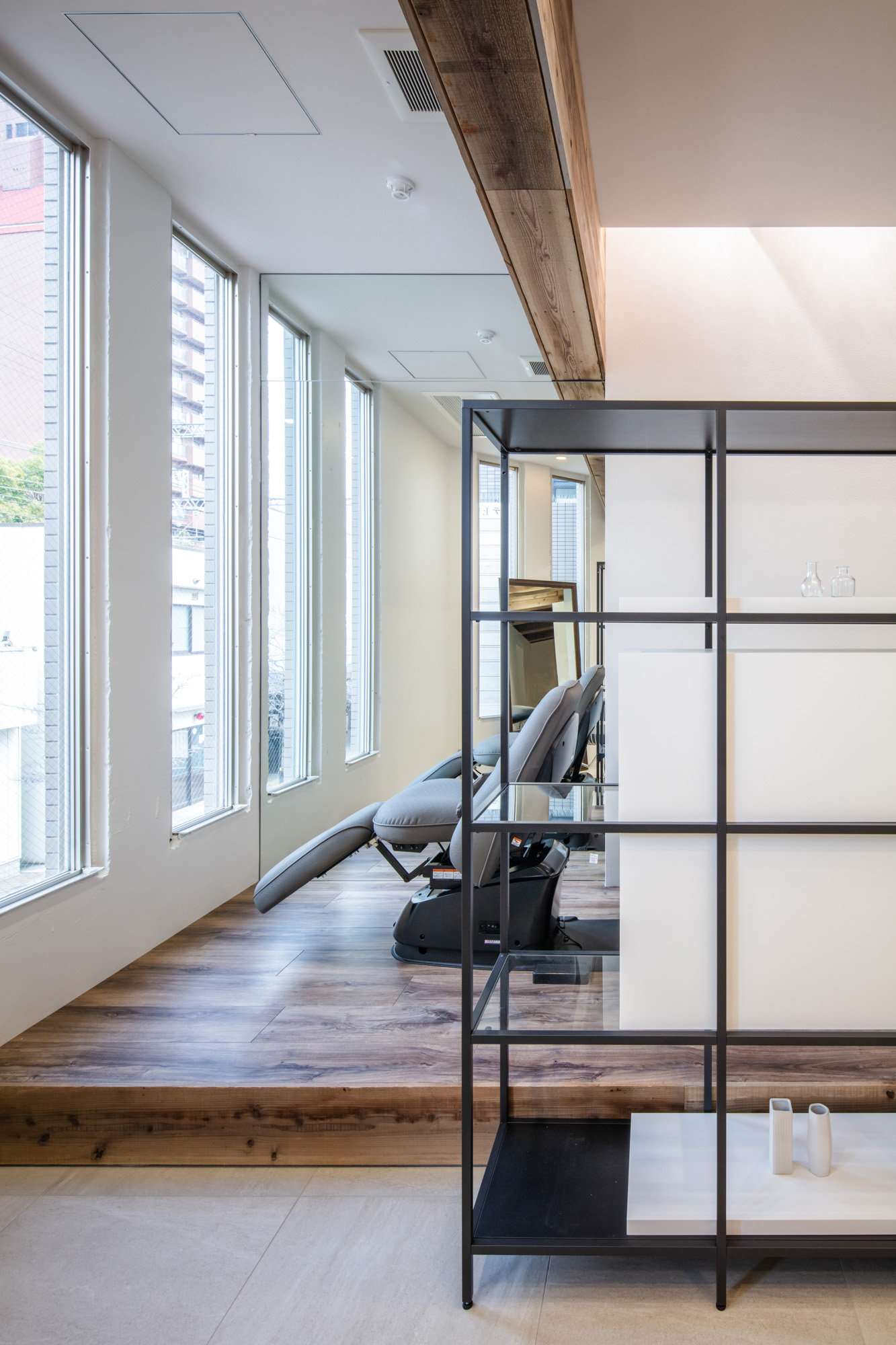 シャンプーブース