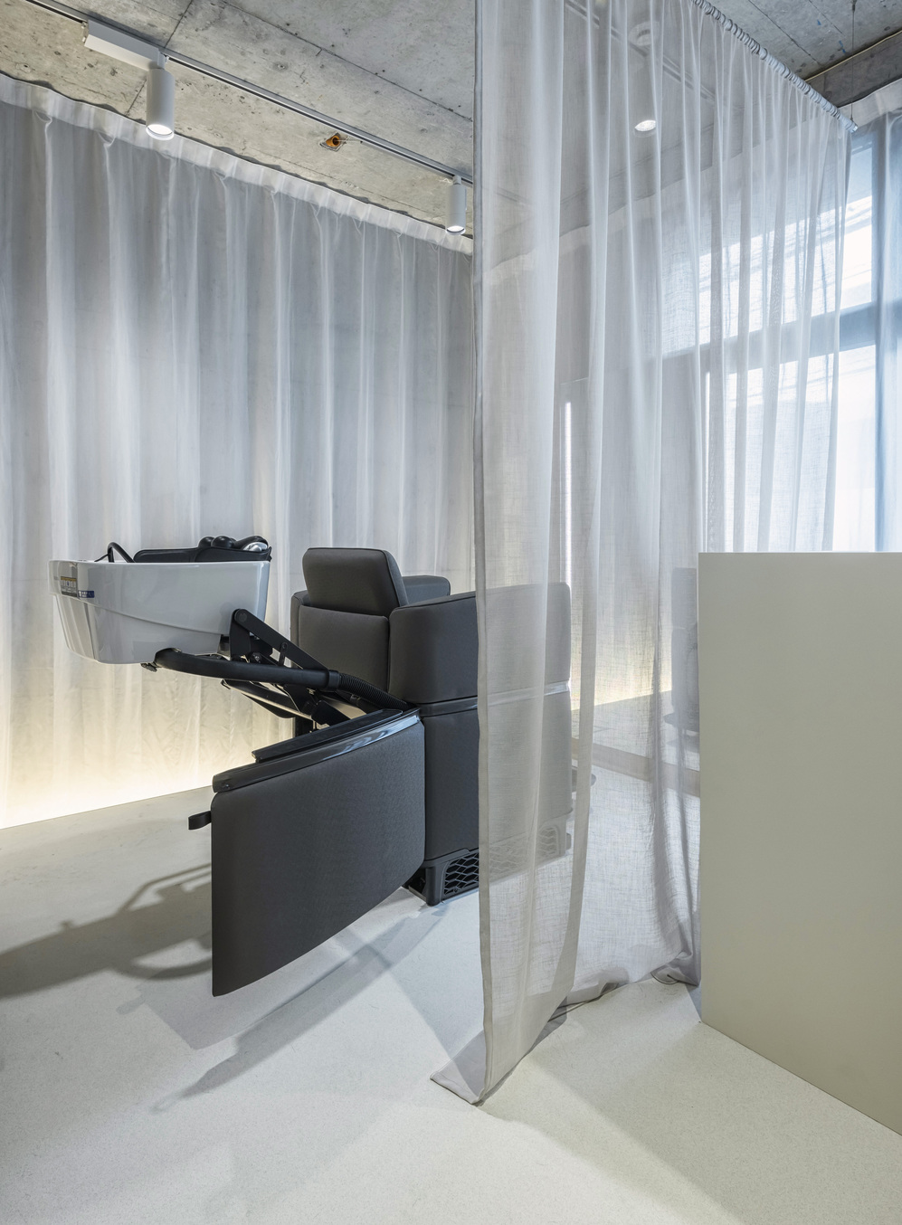 シャンプーブース