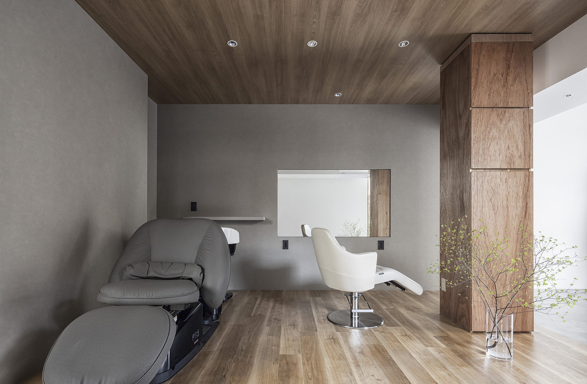 シャンプーブース