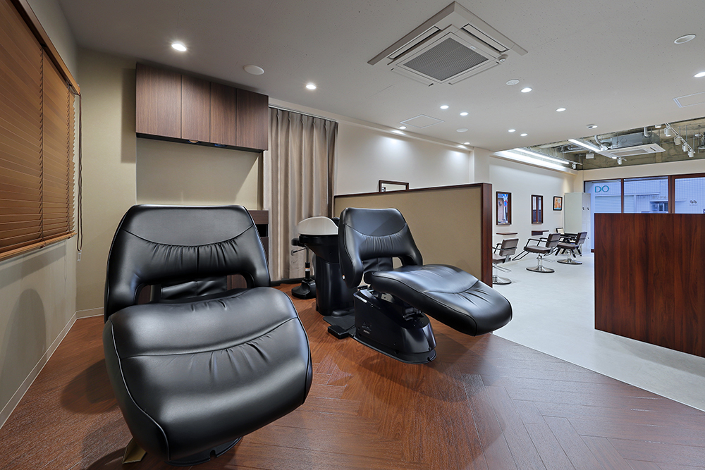 シャンプーブース