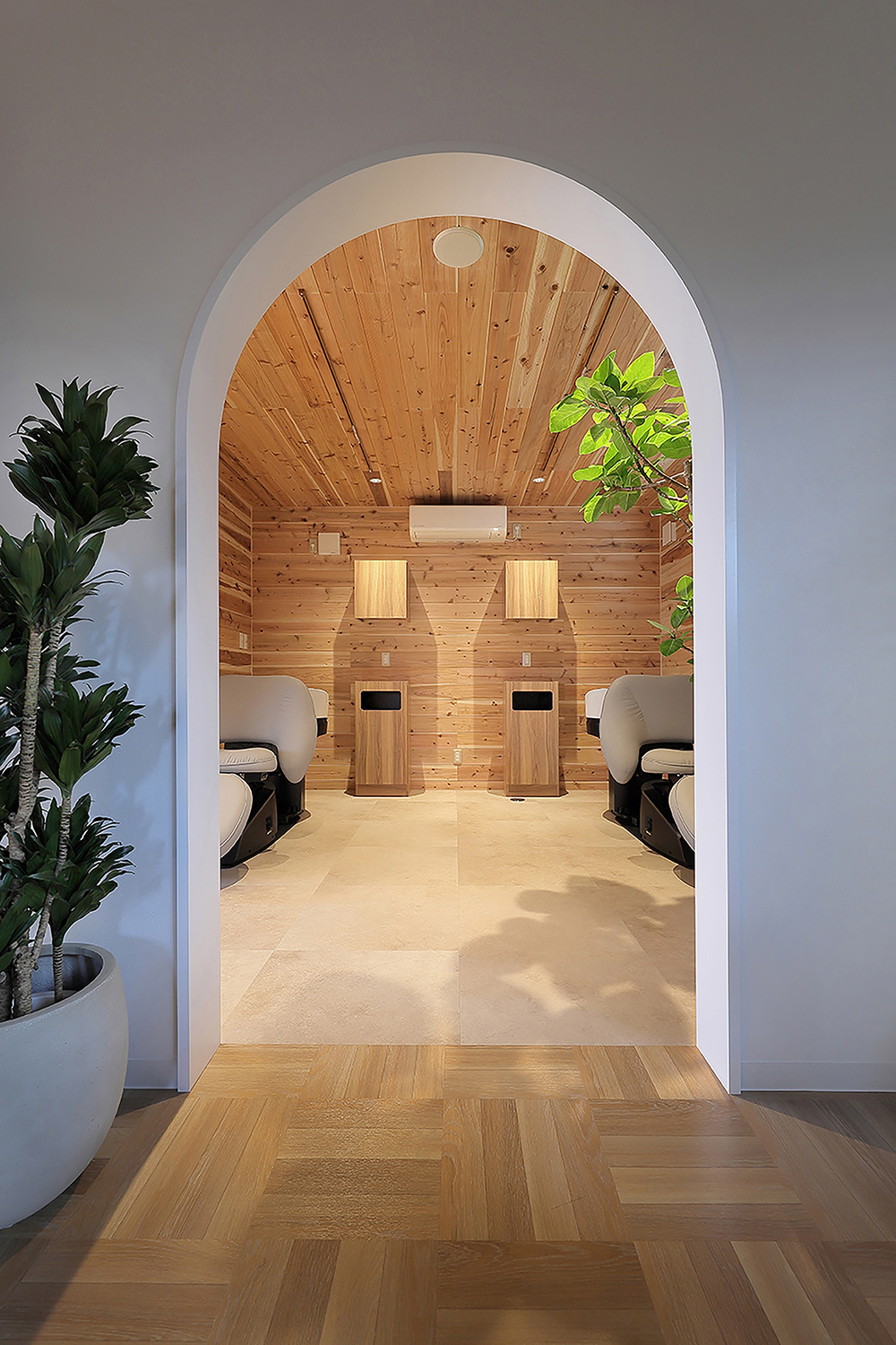 シャンプーブース