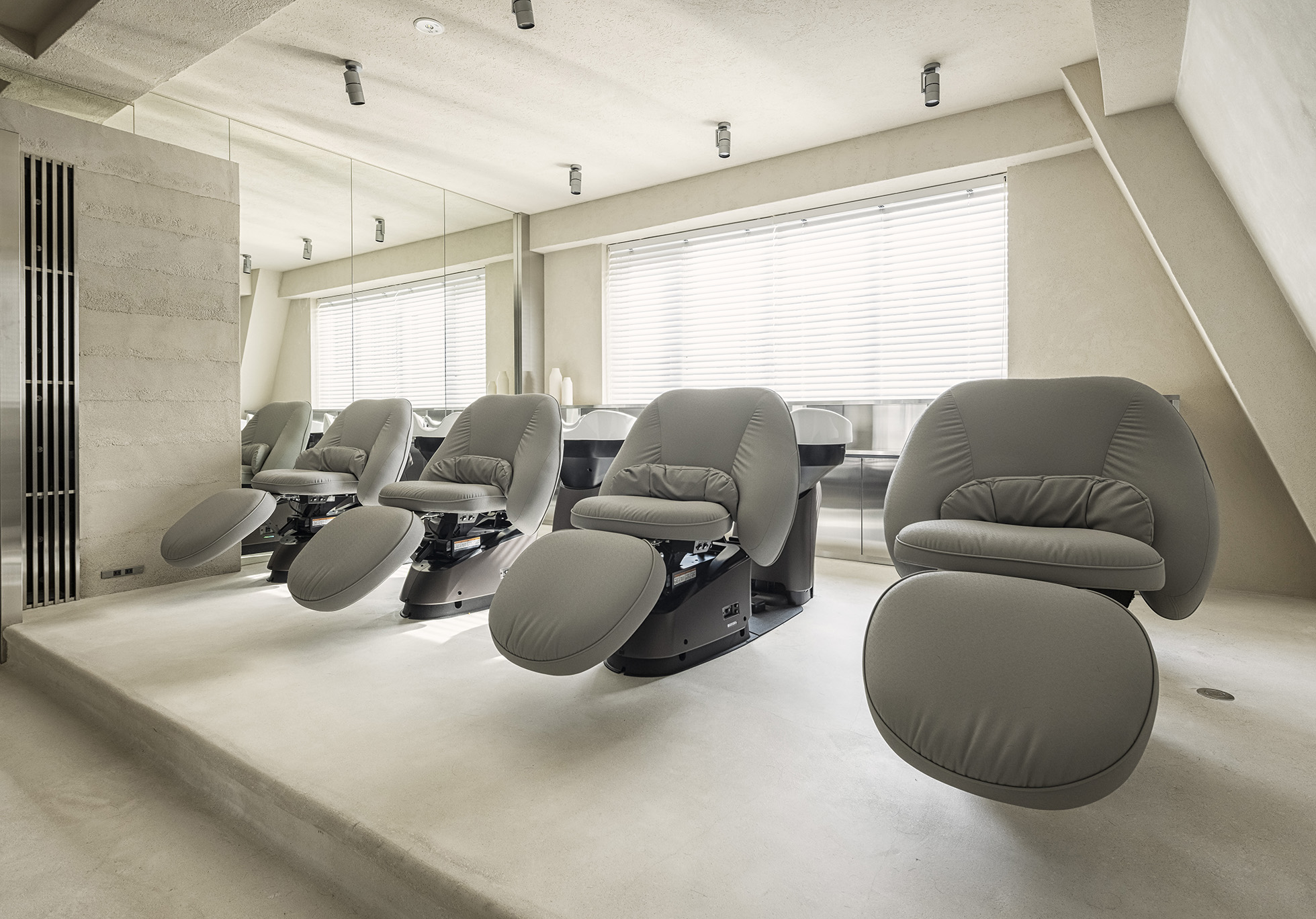 シャンプーブース