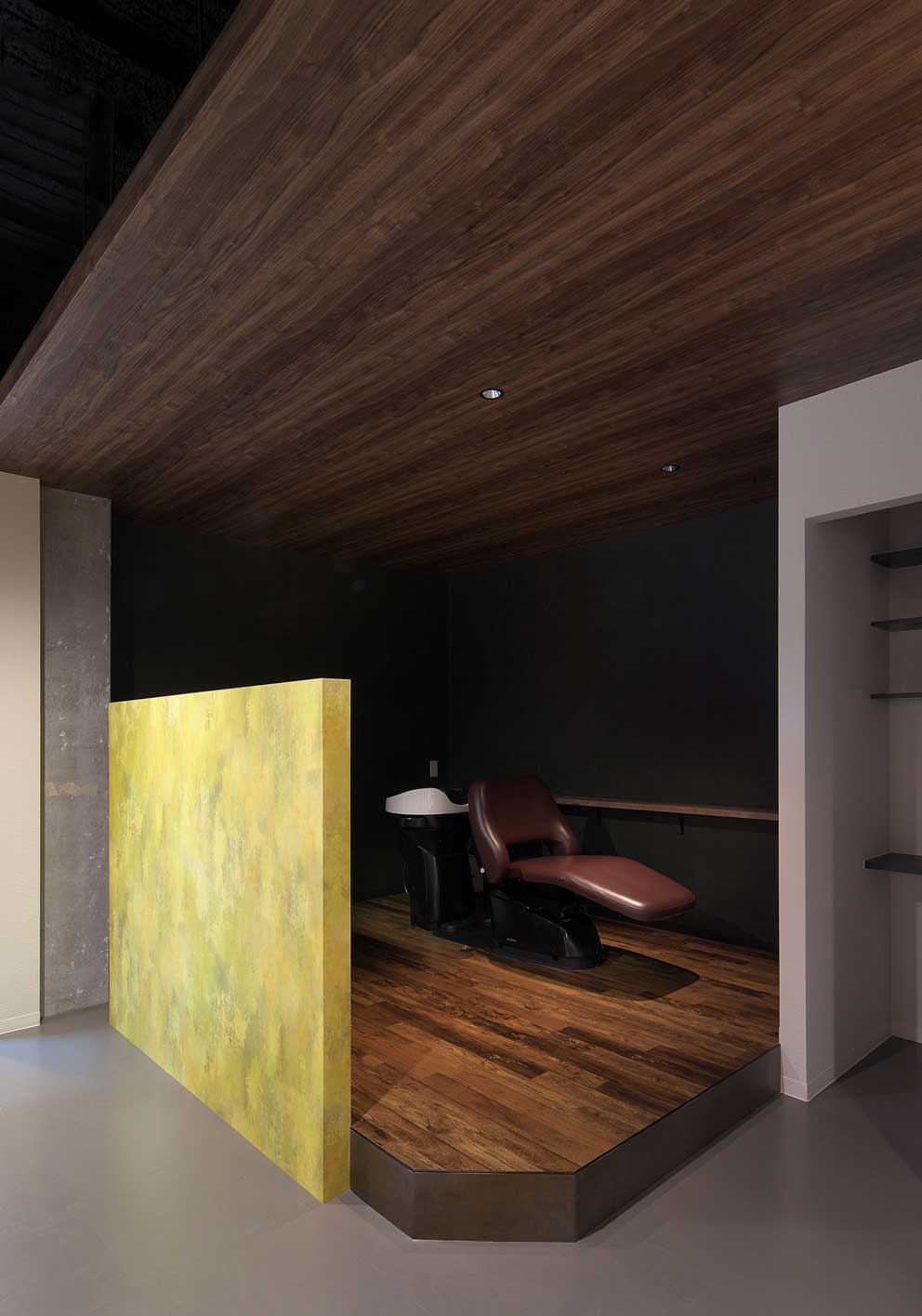 シャンプーブース