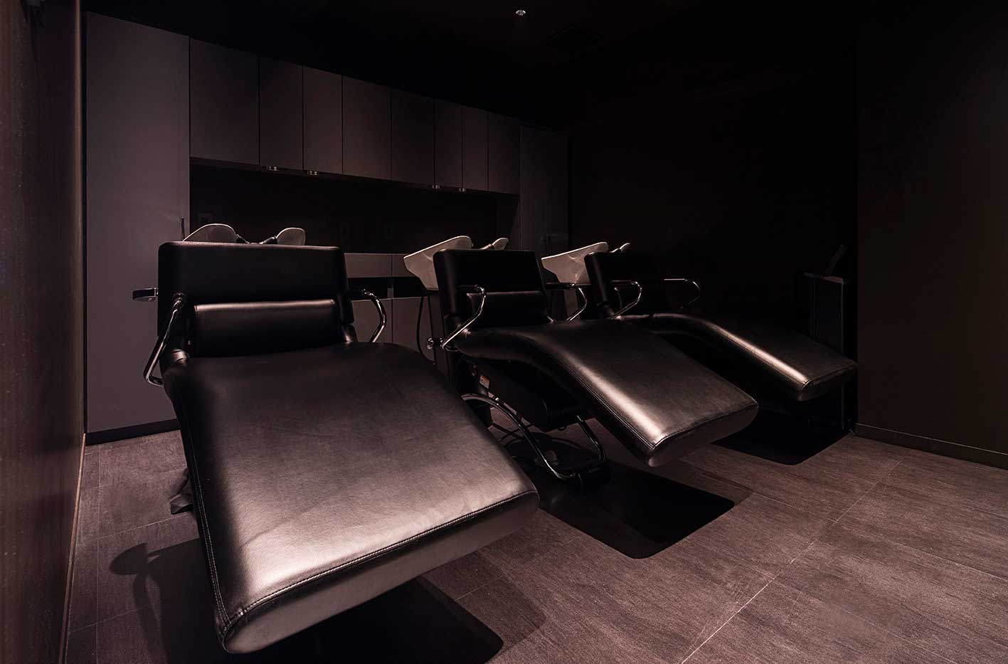 シャンプーブース