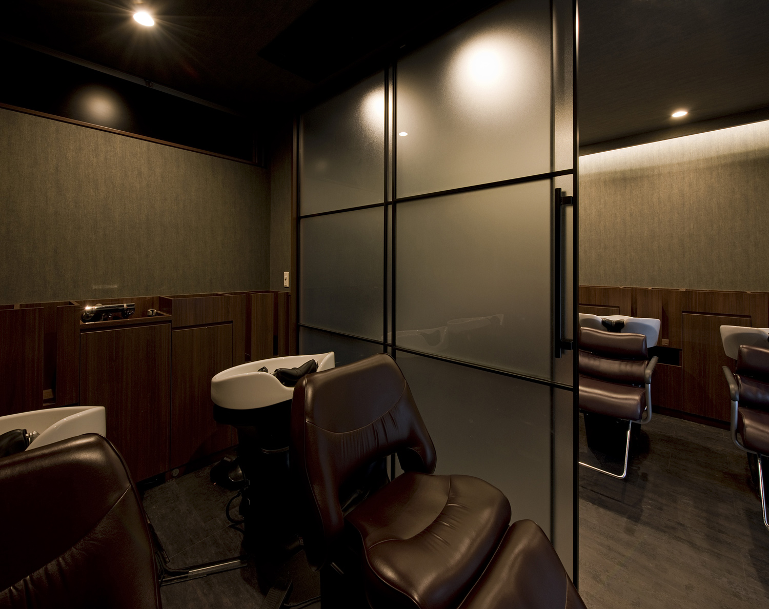 シャンプーブース