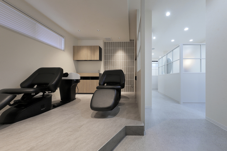 シャンプーブース