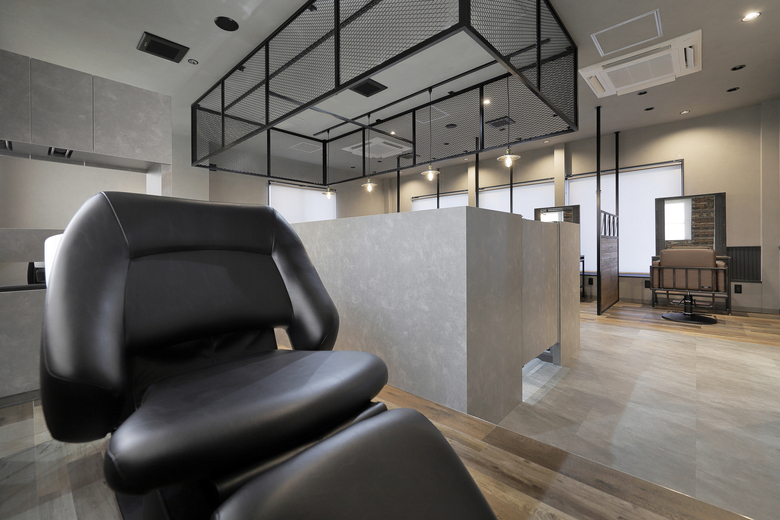 シャンプーブース