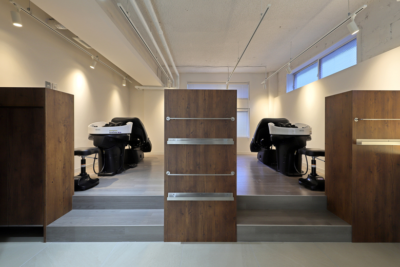 シャンプーブース