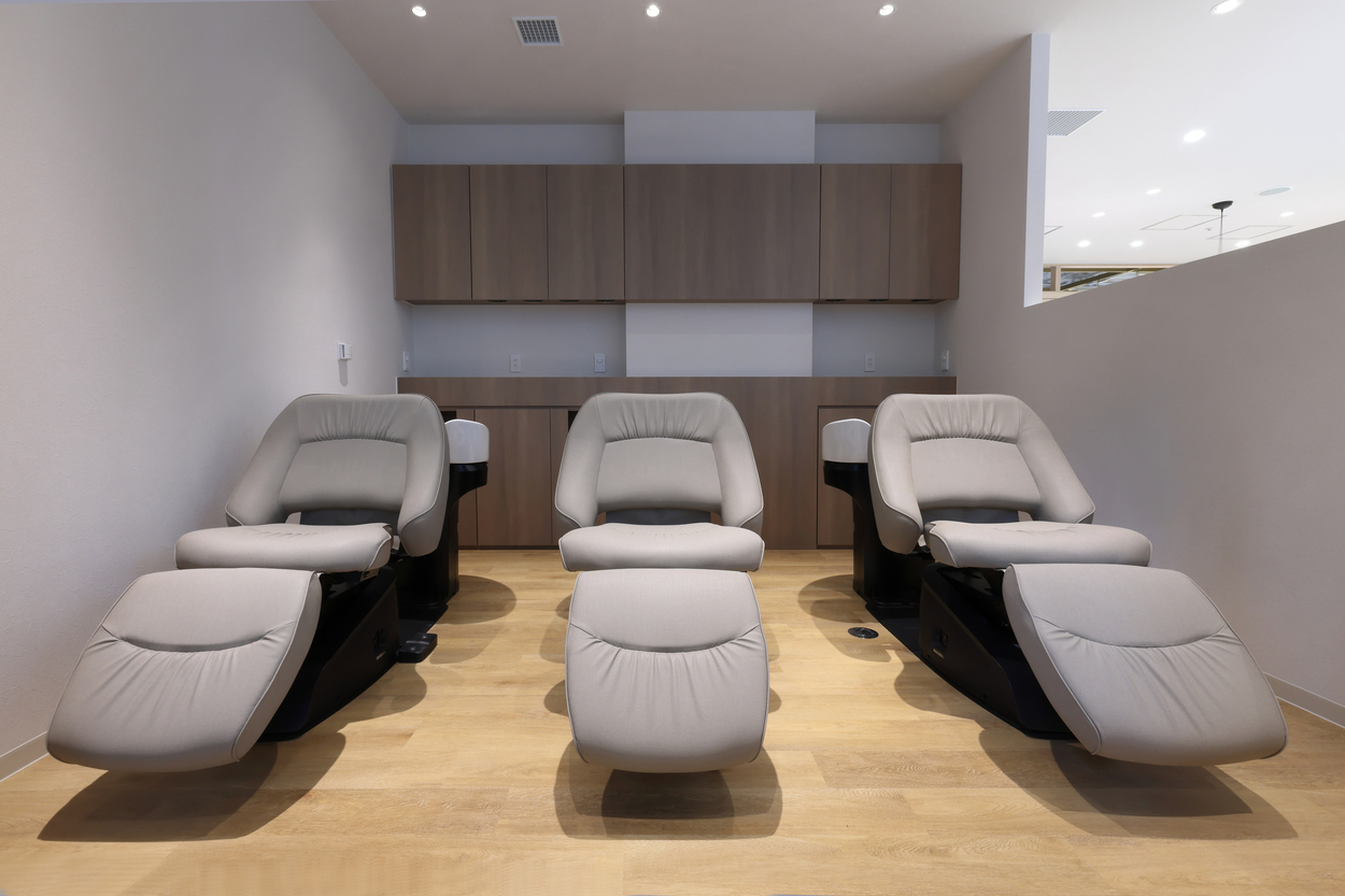 シャンプーブース