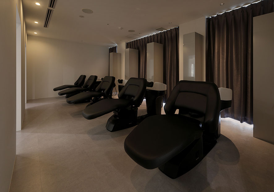 シャンプーブース