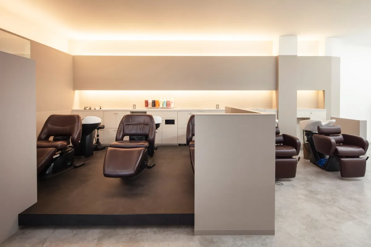 シャンプーブース