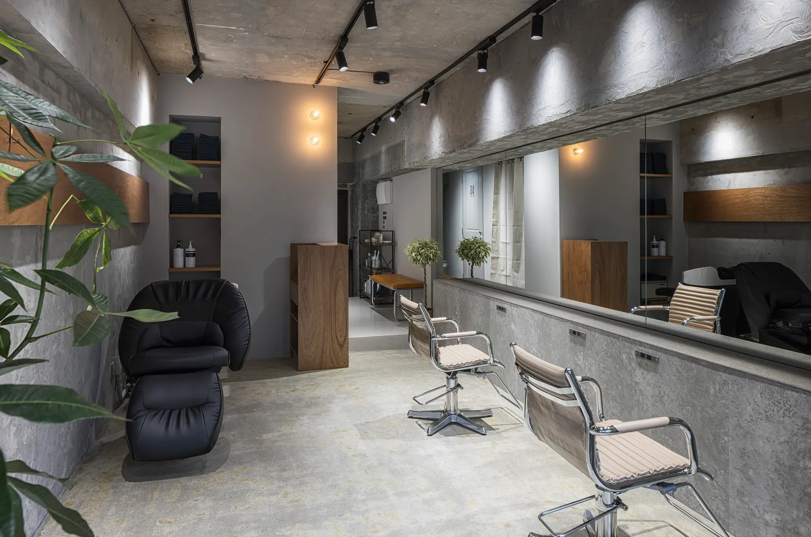 シャンプーブース〜セット面