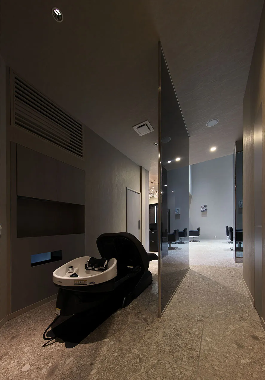 シャンプーブース