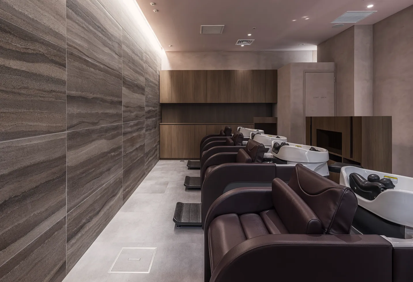 シャンプーブース