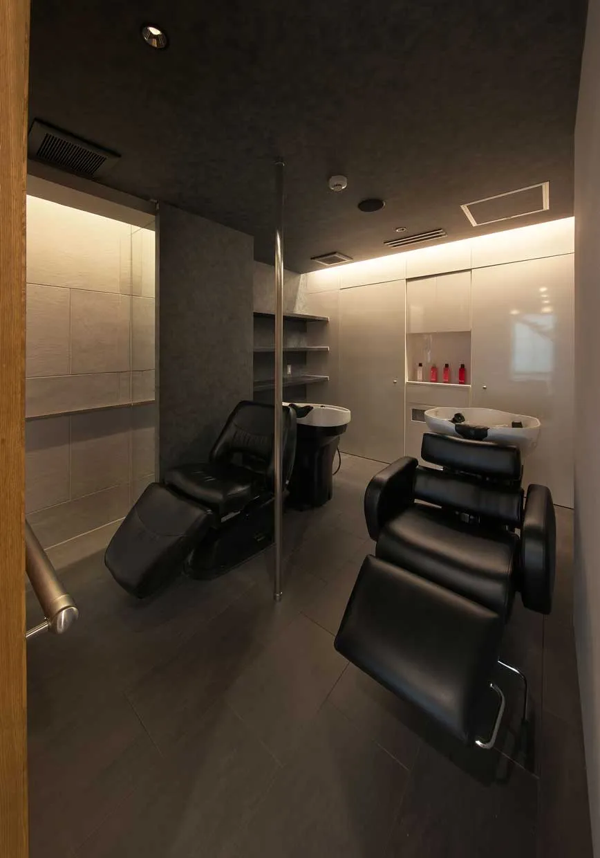 シャンプーブース