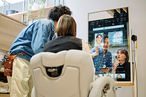 スマートデバイスミラー『ECILA』