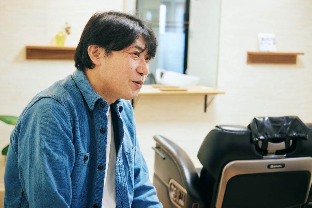 private salon Rebootオーナー 草刈淳一さん