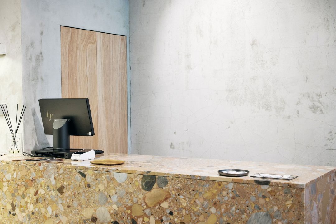 OM's poka受付のPOSLinQ